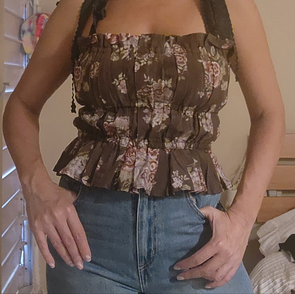 H&M Flower Top